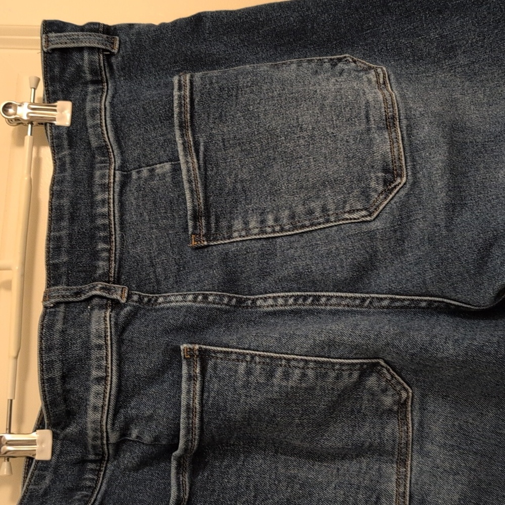 Kut from the Kloth Meg High-Rise Wide Leg Cropped Jeans, Size 16 - Picture 9 of 11